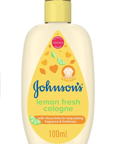 johnson's baby cologne, lemon fresh - 100 ml