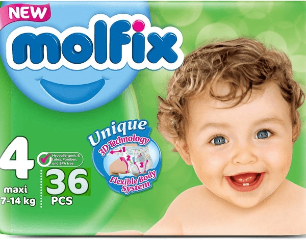 molfix taille 4 maxi - 36pcs