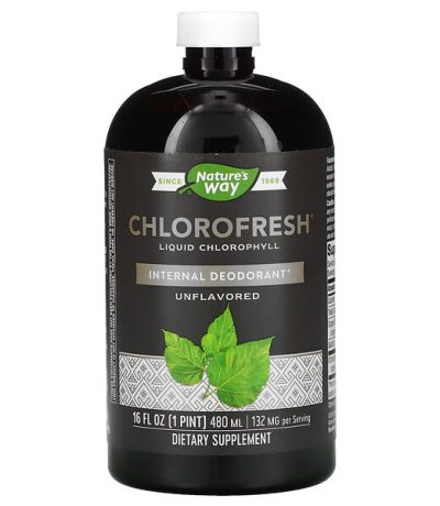 nature's way chlorofresh liquide chlorophylle sans arome 480ml