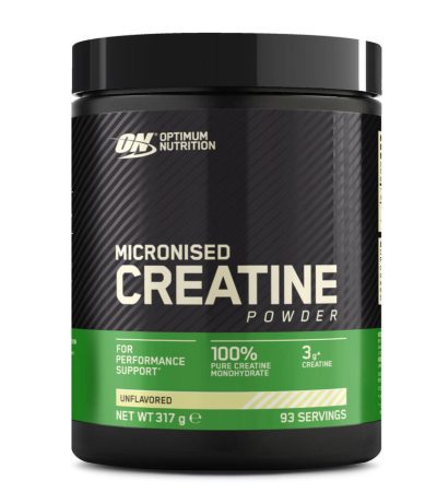 optimum nutrition creatine monohydrate unflavoured (317 g)