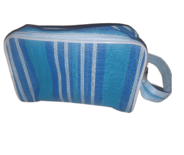 trousse de toilette en maille - femme / homme