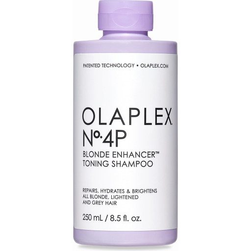 olaplex n°4p shampooing tonifiant repare hydrates et eclaircit pour tous les cheveux blonds decolores 250ml