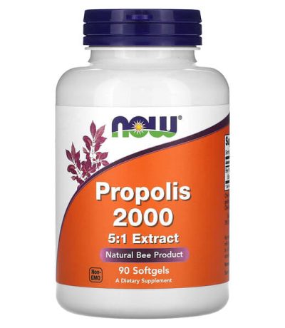 now foods, propolis 2000, 90 softgels 