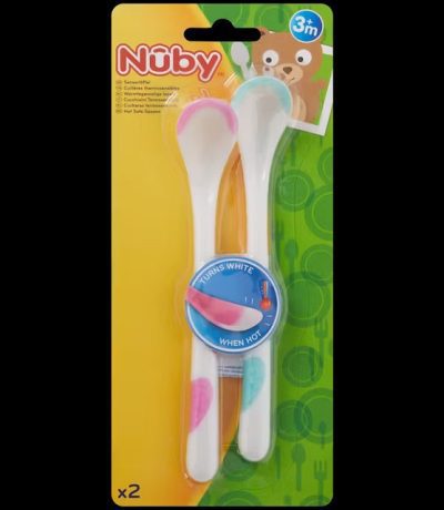nuby cuilleres theermosensibles x2