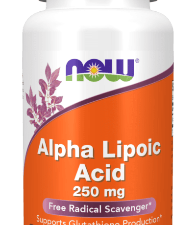 now foods, acide alpha-lipoique, 250 mg, 120 gelules vegetales 
