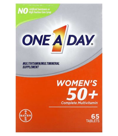 one-a-day, multivitamines completes pour femmes de 50 ans et plus, 65 comprimes