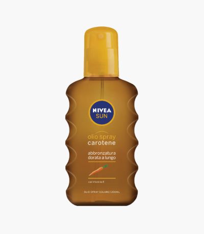 nivea sun huile spray avec carotene 200ml