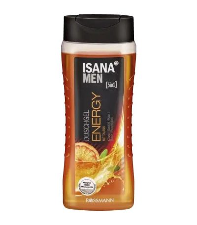 isana men gel douche energy - 300 ml