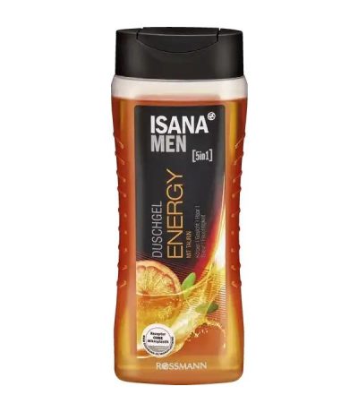 isana men gel douche energy - 300 ml