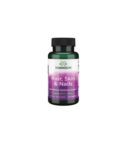swanson, cheveux, peau et ongles, 60 comprimes 