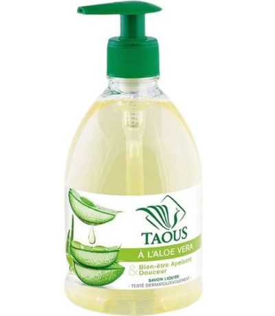 taous a l'aloe vera savon liquide 500ml