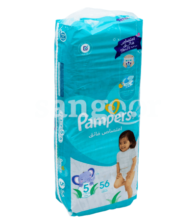 pampers couches n°5 56 diapers
