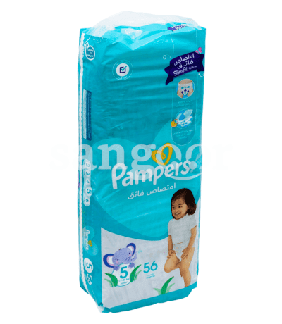 pampers couches n°5 56 diapers