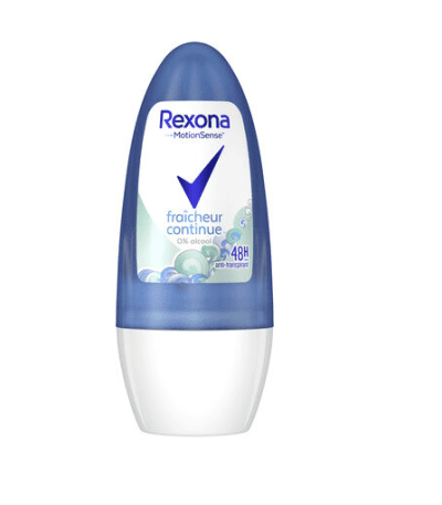 rexona deodorant femme bille antibacterien fraicheur continue 50ml