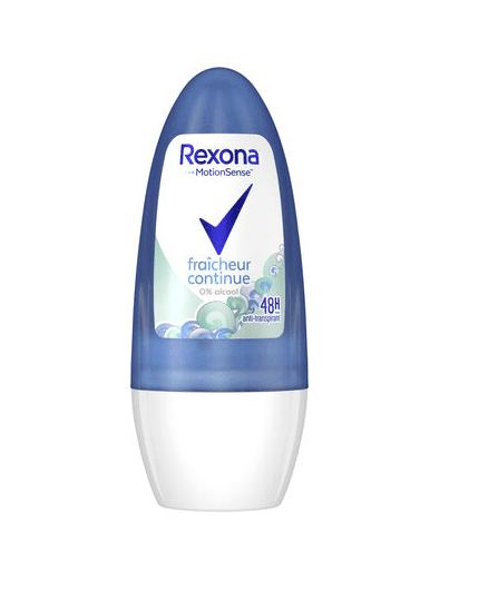rexona deodorant femme bille antibacterien fraicheur continue 50ml