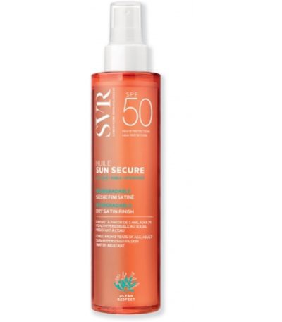 svr sun secure huile seche spf50+