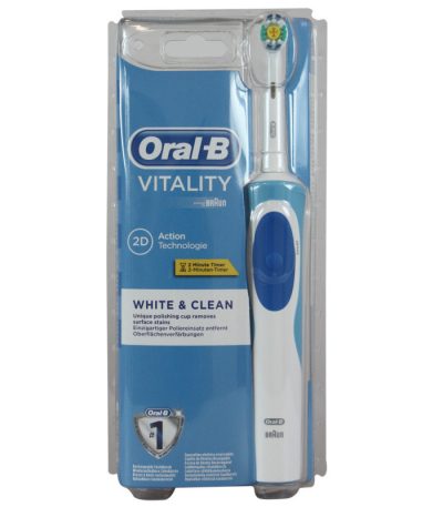 oral-b vitality white & clean