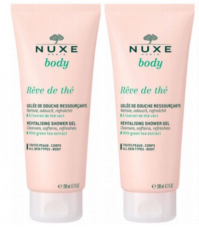 nuxe reve de the body gelee douche 2*200ml pack