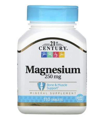 21st century magnesium 110 comprimes