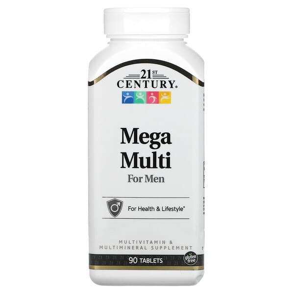 21st century mega multi for men 90 tab