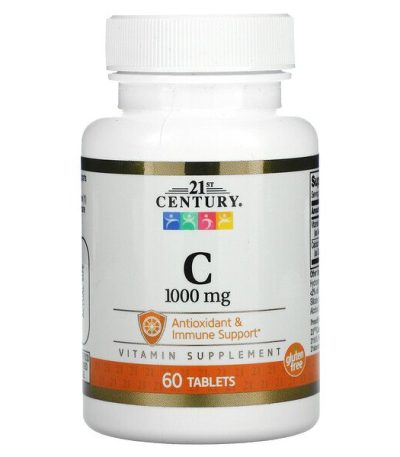 21 century vitamin c 1000mg 60tabs