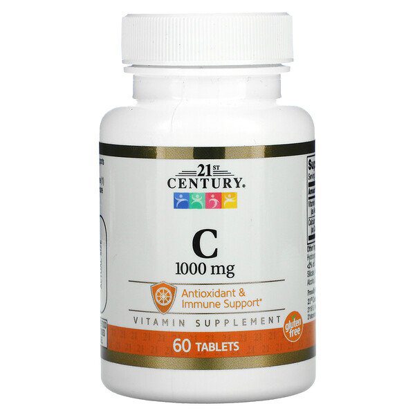 21 century vitamin c 1000mg 60tabs