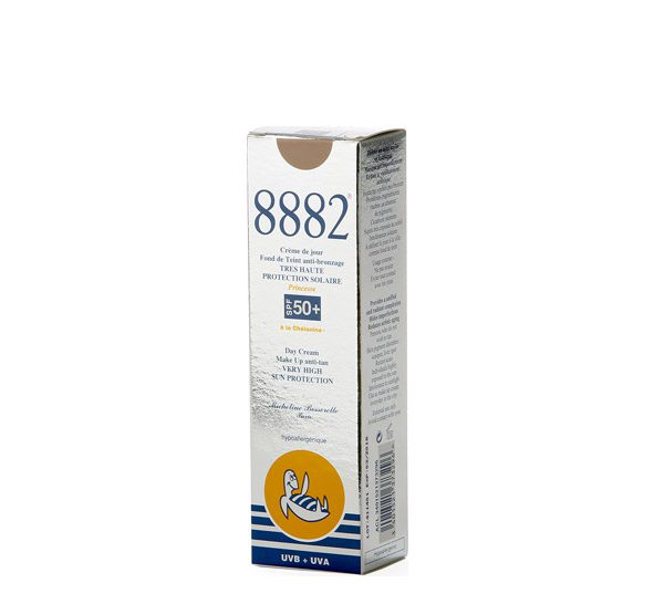 8882 creme teintee princesse anti-bronzage tres haute protection spf50+