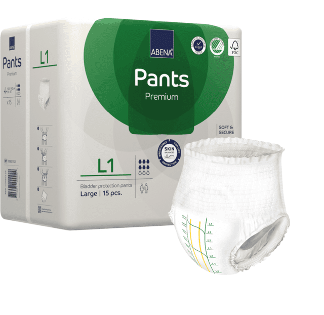 ABENA ABRIFLEX COUCHE PANTS ADULTE TAILLE L1 15U