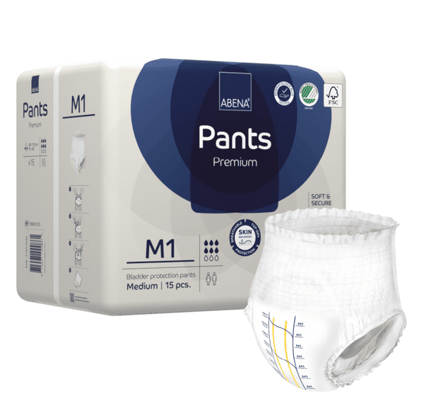 abena abriflex couche pants premium adulte m1 - 15u