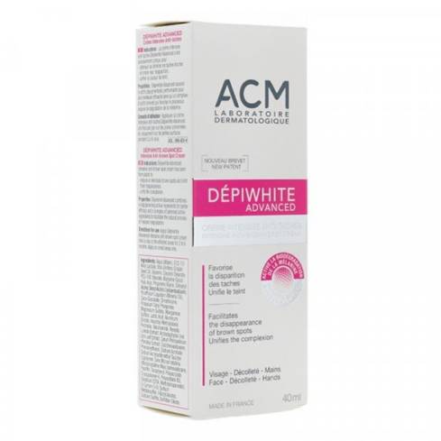 acm depiwhite activegel gel unifiant anti taches 40ml