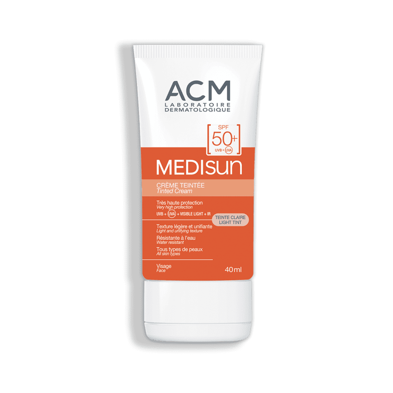 acm medisun creme teinte claire spf50+ 40ml