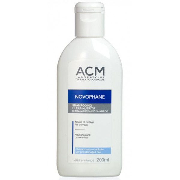 acm novophane shampooing ultra nutritif 200ml