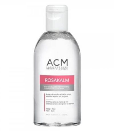 acm rosakalm eau micellaire nettoyante 250ml