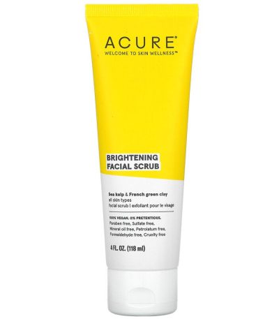 acure brghtening facial gommage