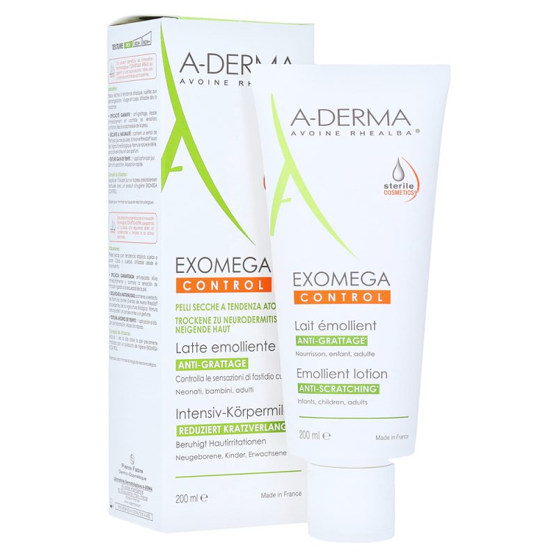 a-derma exomega control lait 200ml