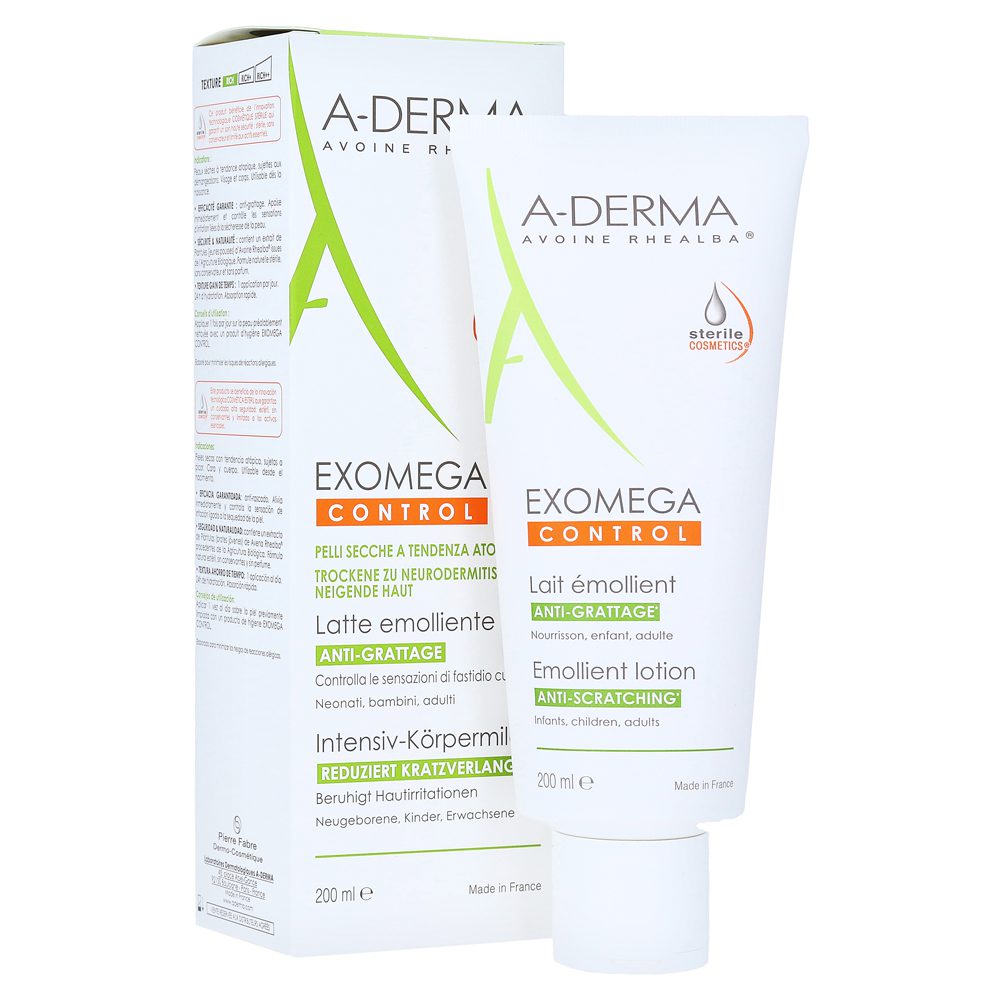 A-DERMA EXOMEGA CONTROL LAIT 200ML