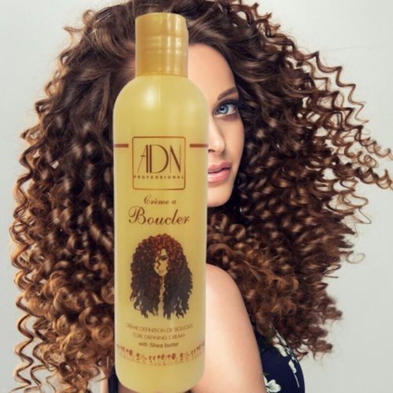 adn creme a boucler avec beurre de shea 250 ml