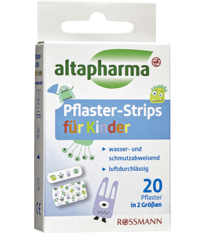 altapharma pansements enfants x20