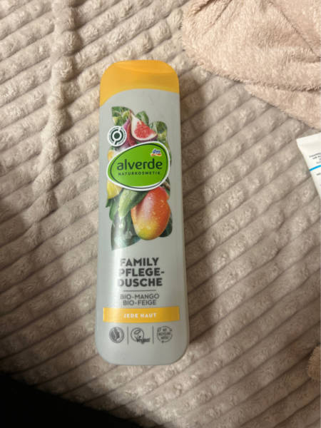 alverde narurkosmetik gel douche familial mangue et figue 300 ml