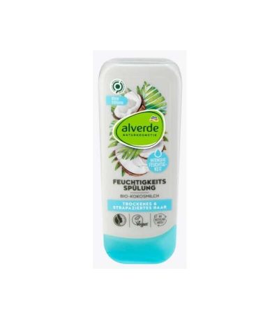 alverde naturkosmetik apres-shampooing hydratant coco bio, 200 ml