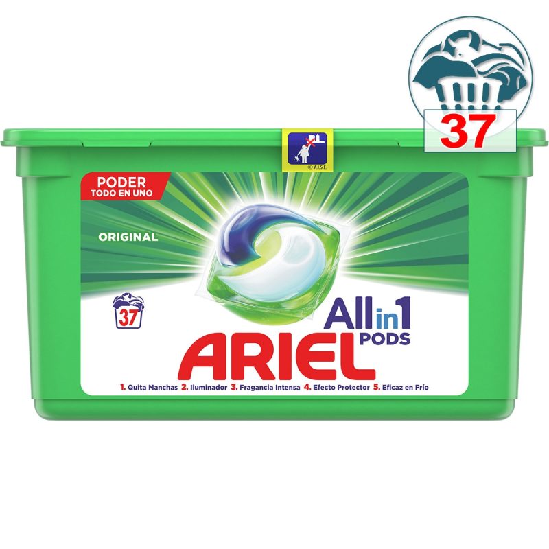 ariel pods original 38 capsules