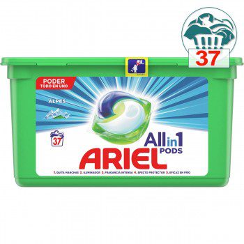 ariel pods all in 1 37 capsules lessive