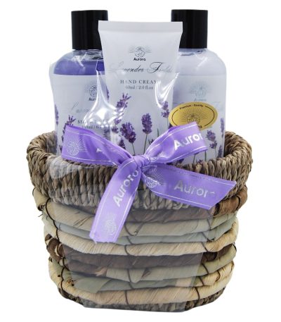 aurora lavendel fields 4 pcs avec creme a main