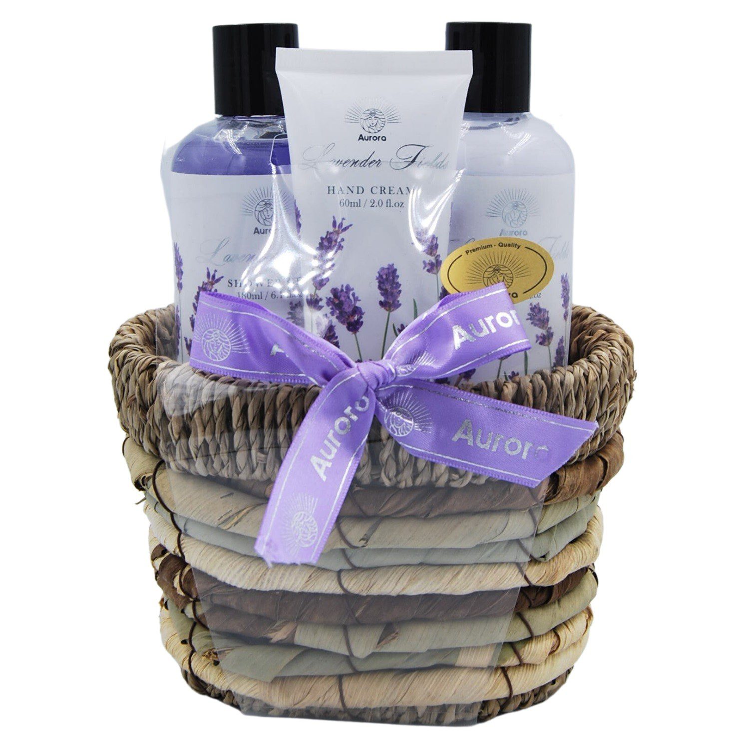 AURORA LAVENDEL FIELDS 4 PCS AVEC CREME A MAIN