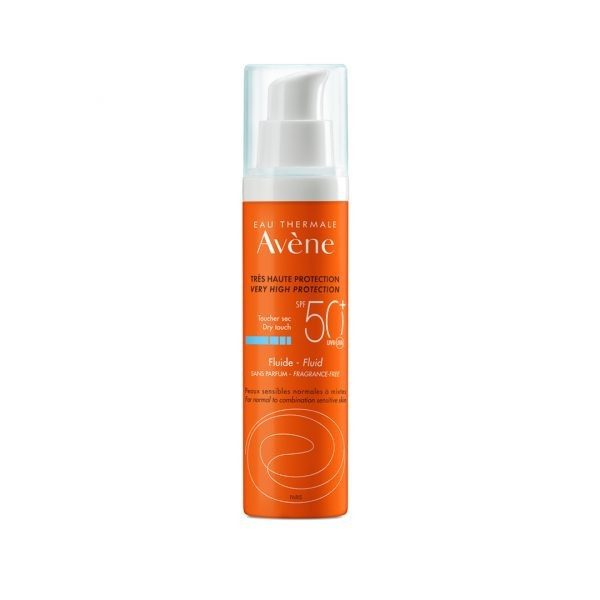 avene solaire fluide 50 toucher sec 50ml