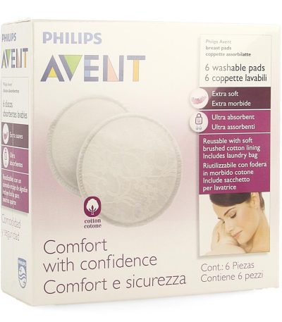 avent 6 coussinets lavables