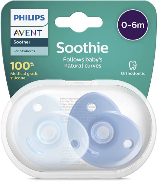 avent sucette soothie 0-6 mois fille