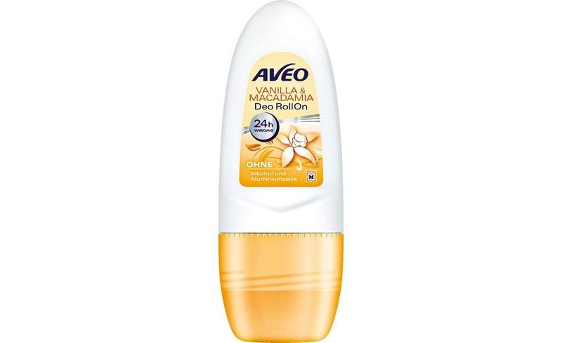 aveo deo roll-on vanille & macadamia