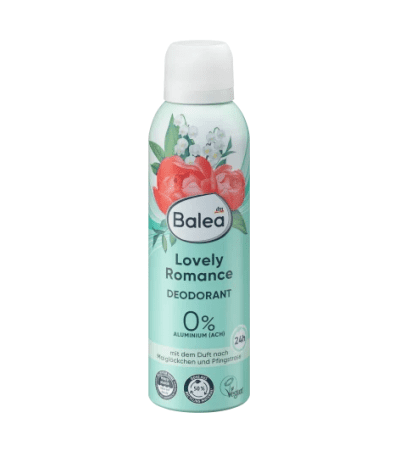 balea deo spray lovely romance, 200ml