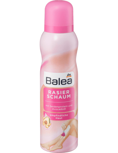 balea mousse a raser pour peaux sensibles, 150 ml